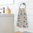 thumbnail image 3 of Yayeee 100% Cotton Hand Towels for Bathroom 16" x 28" Soft Absorbent Kitchen Towel, Gray Acorns Pattern, 3 of 7