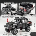 thumbnail image 5 of Modelo de coche fundido a presión Ford Raptor F150 a escala 1:32 blanco para niños, 5 of 5