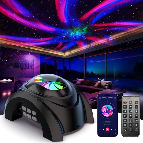 Proyector Galaxia Rossetta con Bocina Bluetooth y 58 Efectos