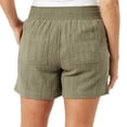 thumbnail image 2 of BRIGGS Ladies Linen Blend Shorts Womens PULL on Comfort Waistband NWT (1753531), 2 of 3