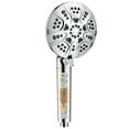 thumbnail image 4 of Westbrass HSF6701-26 5" Round Thin 6-Function Filtered Adjustable Spray Hand Shower, Polished Chrome, 4 of 11