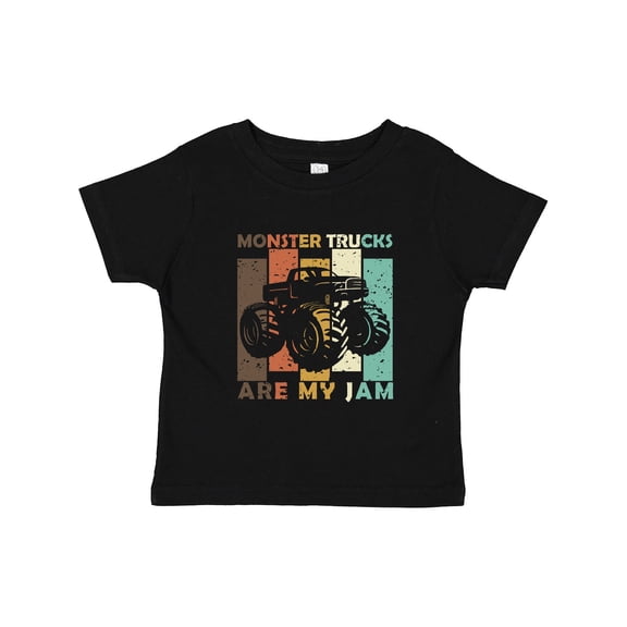 Inktastic Monster Trucks Are My Jam Boys or Girls Toddler T-Shirt