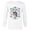 White, variant on Disney Princess Jasmine Kawaii Chibi - Long Sleeve T-Shirt for Men - Customized-White