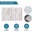 thumbnail image 6 of Fall Botanical Placemats Set of 6, Orange Autumn Maple Leaf Vintage Placemats for Dining Table, Place Mats for Kitchen Tabletop, Waterproof Wipeable Dining Table Mats Set, 6 of 9