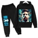 thumbnail image 2 of Conjunto de sudadera con capucha para niños 2024 HOT, más pantalones de sudadera, conjunto deportivo de 2 piezas para niños y niñas, ropa para niños con estampado de Messi, ropa para bebés, 2 of 5