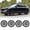 Black Lacquer, variant on 4PCS Hubcaps,18 inch Alloy Wheel Wheel Skins for Honda 2023 2024 2025 CR-V EX / EX-L model,Black Lacquer