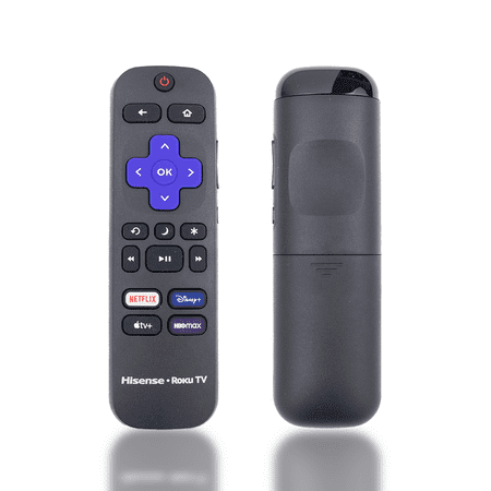 Ceybo New 3226001276 Remote Control for Hisense Roku Smart TV's Includes Netflix Disney+ Apple TV HBOMax Shortcuts 43R6E3 50R6E3 58R6E3