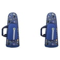 thumbnail image 3 of Jumpingount Suona Bag Patrón de dibujos animados a prueba de salpicaduras Bolsas de transporte Bolsa impermeable para llevar Actuaciones Tienda Azul 2Conjunto, 3 of 6