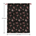 thumbnail image 6 of Christmas Bags Drawstring,Black Christmas Car and Santa Pattern Large Xmas Christmas Gift Bags,Reusable for Xmas and New Year Party Favors and Supplies,27.6" X 19.7", 6 of 6
