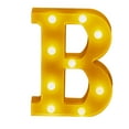 thumbnail image 5 of Yhsdtq,Special Buy,LED Letter Signs, Battery Powered Alphabet, Custom Light Up, Home Decor, Party Wedding, Battery Operated, Christmas Birthday | Plastic, X, 5 of 5