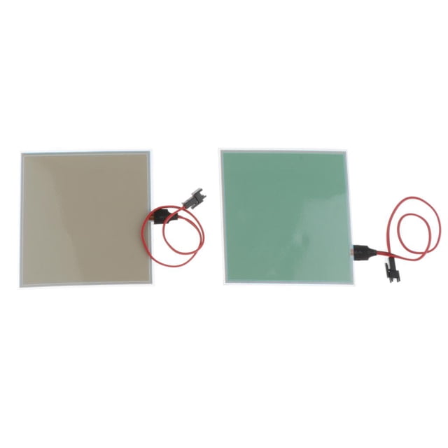 Panel EL de 10 x 10 cm, impermeable, en huecos de escaleras, acceso, señalización, iluminación, Yuyangstore EL Light Electroluminescent