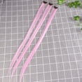 thumbnail image 4 of HLONK Hair Extensions Clip Human Colorful Colored Extension Pieces Rainbow Long One Piece Straight, 4 of 6