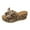 Brown, variant on Womens Espadrilles Wedges Sandals Heels Open Toe Tie Lace up Platform Platform Sandals Wedge Heels Fashion New Slippers Wear A Flatform Bottom Bow Closed Toe Espadrilles for Women Wide Width