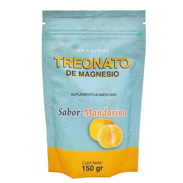 Treonato de Magnesio 150 g Joy Natura Sabor Mandarina