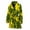 36, variant on Tropical Hibiscus Aloha Pattern Women Bathrobe One Size Univeral Fits, Tropical Floral Hawaiian Fashion Lightweight Plush Fleece Long Robe For Women