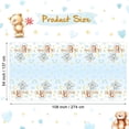 thumbnail image 2 of Mantel de plástico Tatuo con osito de peluche para baby shower, 137 x 274 cm, 3 unidades, 2 of 6