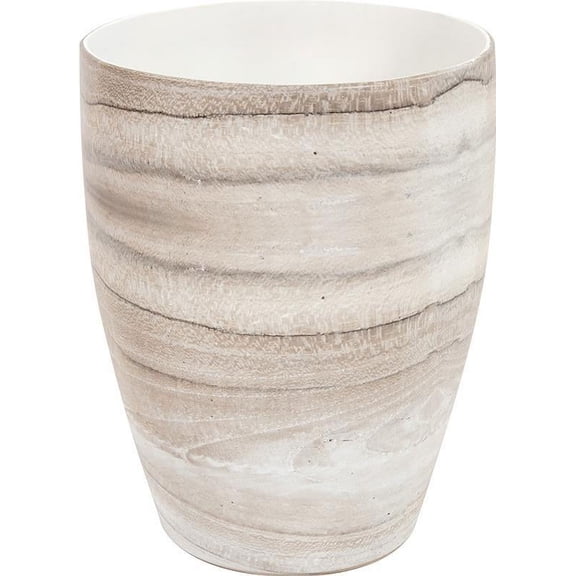 HOWARD ELLIOTT DESERT SANDS Vase Tapered Small Neutral Ceramic Padded Bot
