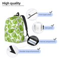 thumbnail image 3 of Disketp Green Various Lemons Mochila de Lona Estampada, Mochila Escolar de Viaje Ligera para Estudiantes y Portátil-Medium, 3 of 5