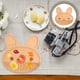 thumbnail image 4 of Plato de madera con forma de conejo, adorable bandeja de madera, bandeja para aperitivos y frutas, ideal para fiestas, cenas y días festivos., 4 of 7