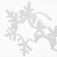 thumbnail image 5 of KAKOWELY 1 par de gafas con forma de copo de nieve sin montura, gafas de moda con forma de copo de nieve, 5 of 5