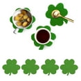 thumbnail image 2 of deevoka 6x4pcs St. Patrick's Day Easter Coaster Pads Pot Holder Ornaments Set 6 Pcs, 2 of 9