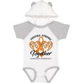 thumbnail image 3 of Inktastic Leukemia Awareness Staying Strong Together and Orange Ribbon Boys or Girls Baby Bodysuit, 3 of 5