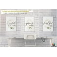 thumbnail image 4 of Office Wall Art-3 Panel Motivational Wall Art, Inspirational Quotes Canvas Art for Home Office Wall Decor,Positive Quote Wall Decor, Entrepreneur Words Poster Frame for Company 12\u201dx18\u201dx3Pcs, 4 of 6