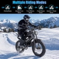 thumbnail image 5 of ZorixBike 1500W Peak Electric Bike for Adults,31 MPH Ebike,20" Fat Tire E Mountain Bike,48V 20Ah UL 2849 Certified Battery Electric Bicycle, 5 of 8