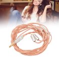 thumbnail image 3 of Headphone Cable,Earphone Cable Replacement Silver Earphone Cable Replacement MMCX Cable Ultra Responsive, 3 of 14