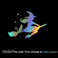 thumbnail image 1 of Creative Witch Car Sticker  Self-Adhesive Waterproof Decal Removable Car Sticker Scratch Cover Sticker Decal Auto Car Decoration Accessaries, 1 of 6