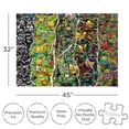 thumbnail image 2 of Puzzle AQUARIUS TMNT Timeline, 3000 unidades, Teenage Mutant Ninja Turtles, 2 of 7