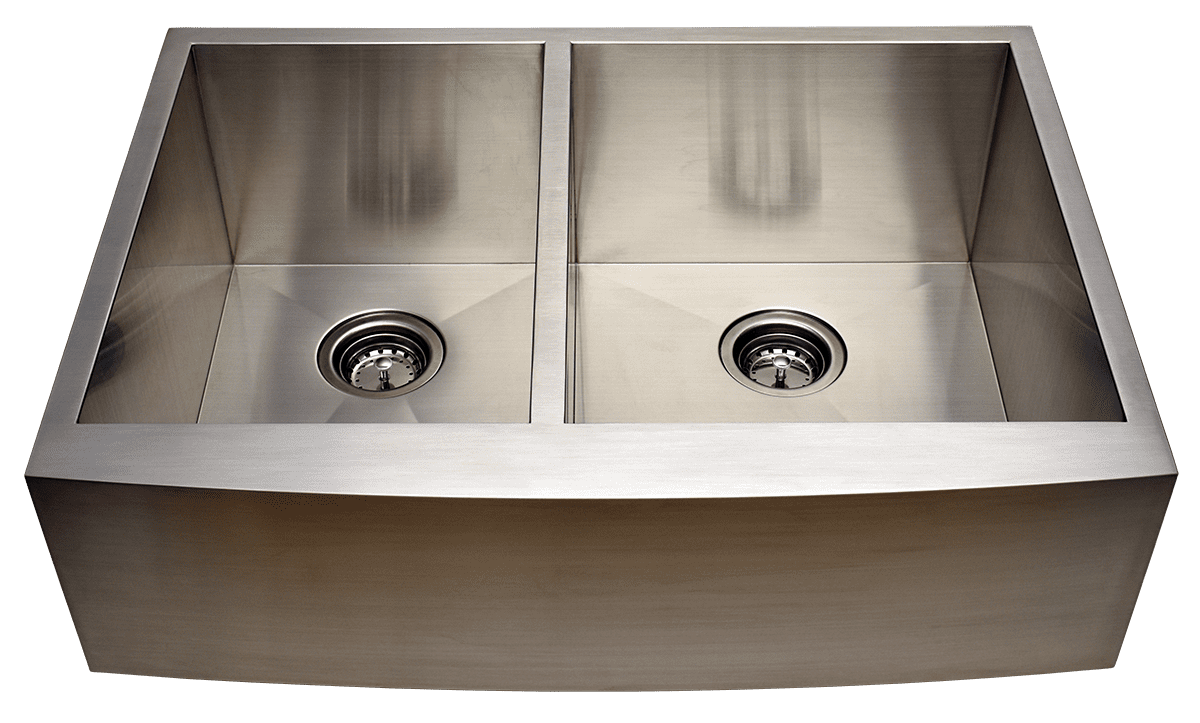 36 inch Farmhouse/Apron Front 40/60 Bowl Kitchen Sink