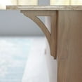 thumbnail image 5 of Ekena Millwork 1 3/4"W x 8 1/2"D x 12"H Large Thorton Wood Bracket, Mahogany (6-Pack), 5 of 5