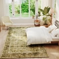 thumbnail image 4 of Socofuz 5x7ft Washable Rug for Bedroom, Soft Accent Rugs Vintage Inspired Low Pile Carpet for Living Room Dining Room Bedroom Den, 4 of 11