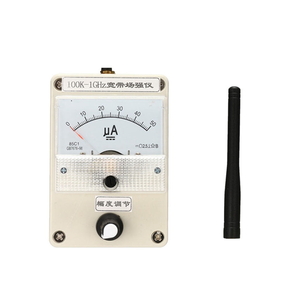 RF Signal Level Meter,RF Signal Level Meter 100K‑1000MHz Field Strength Indicator for Radio Antenna Radiation 