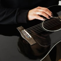 USHOBE Acoustic Guitar Accessories Cylindrical Guitar Bridge Pin Pegs 6Pcs