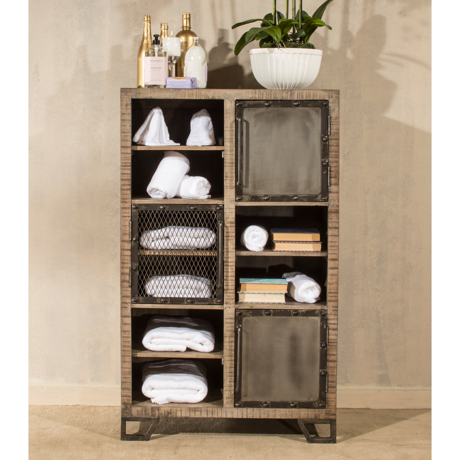 Hillsdale Furniture Bridgewater Brushed Tan Tall Accent