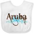 thumbnail image 3 of Inktastic Aruba Boys or Girls Baby Bib, 3 of 4