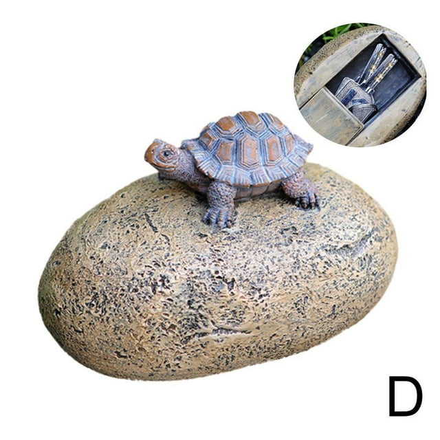 OUTDOOR ROCK HIDE A KEY HOUSE HOME Emergency Spare Holder Key Hider Car Jahhsay