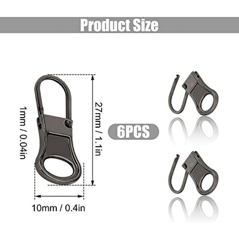 2pcs Detachable Zipper Pull Tab Repair Kit For Luggage - Temu