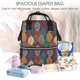 thumbnail image 5 of Disketp Autumn Leaves Mochila de Pañales de Gran Capacidad con Múltiples Bolsillos, Mochila de Viaje Multifuncional para Bebé, Unisex, Moderna y Resistente, 5 of 6