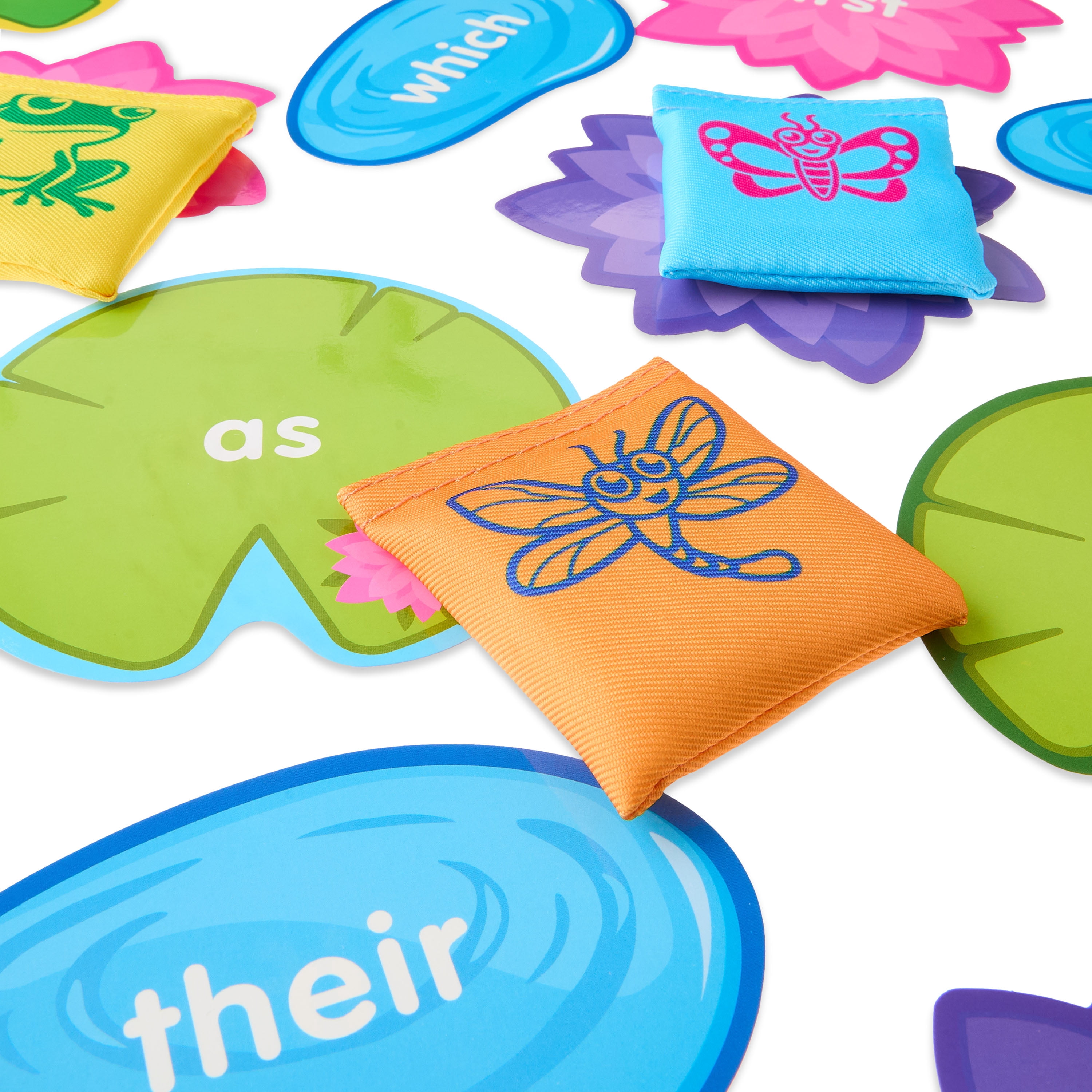Spark Create Imagine Sight Word Beanbag Toss Game, Educational Games for Kids, Recess, Classroom