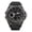 Black, variant on Watches for men Digital and Analog Sports Military Outdoor Waterproof Watch for Ladies with Stopwatch Alarm Dual Time Display White