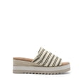 thumbnail image 2 of DREAM PAIRS Platform Sandals Women Slip-on Espadrille Bohemia Wedge Sandals, Comfort Dressy Summer Open Toe Canvas Slides for Women's Outdoor Walking Beach Camping Vacation, 2 of 6