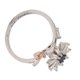 thumbnail image 3 of Anillo de alivio de ansiedad, anillo de plata giratorio ajustable abierto con flor para aliviar el estrés, 3 of 8