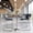Navy Plastic/Gray Frame, variant on Emma + Oliver Stackable Office Reception Barstool with Contoured Backrest and Chrome Sled Base in Black