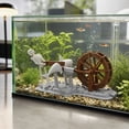 thumbnail image 6 of Skeleton Fish Tank Ornament Halloween Aquarium Skull Decor, 6 of 6