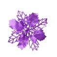 thumbnail image 3 of Flor hueca de Navidad con purpurina dorada de Navidad artificial utilizada para decorar flores para el día de Navidad Wmkox8yii gf9512, 3 of 6