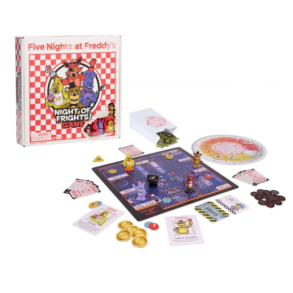Five Nights at Freddy's Night of Frights Game, Strategy Game with 109 Pieces, Kids Ages 8 and up