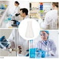 thumbnail image 2 of Shisuyan 10pcs Plastic Erlenmeyer Flask Laboratory Experimental Flask Scale Conical Flask, 2 of 9